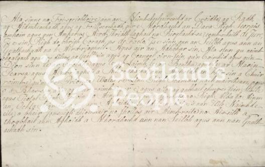 Gaelic oath of allegiance Gaelic oath of allegiance