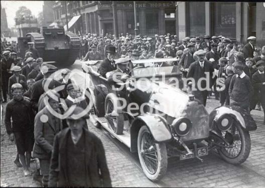 Tank Procession in Motherwell