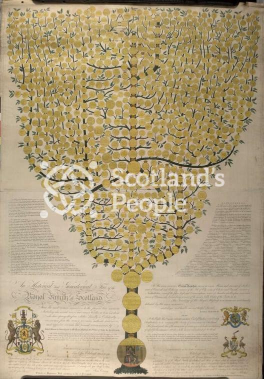 An Historical and Genealogical Tree of the Royal Family of Scotland An Historical and Genealogical Tree of the Royal Family of Scotland