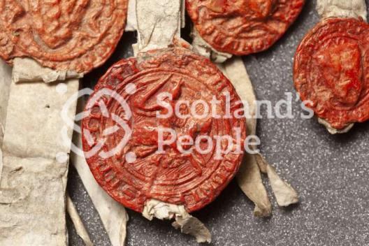 Declaration of Arbroath - Seal of Alexander Fraser of Touchfraser and Cowie