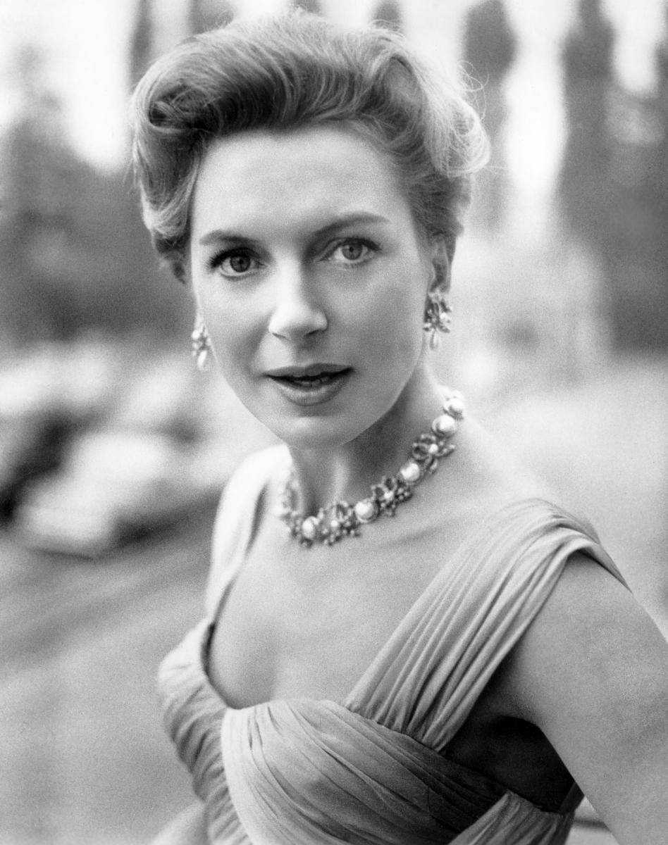 Deborah Kerr, on-set of the film, 'The Grass is Greener', 1960. Image credit: Mary Evans Library