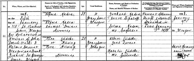 FeatureIrregularMarriages - Kaden and Husing wedding cert resized