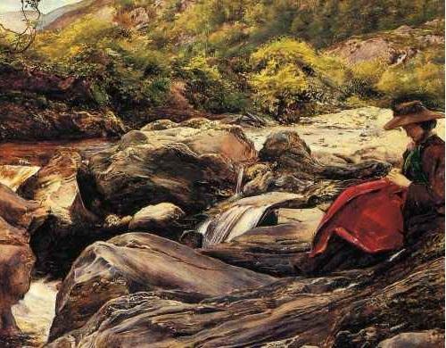 Glenfinlas by Millais