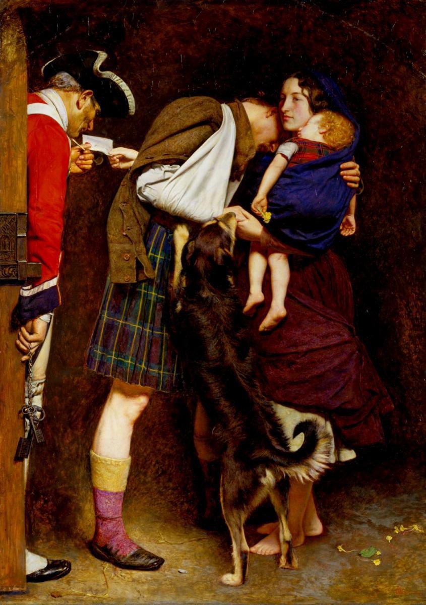 The Order of Release by Sir John Everett Millais