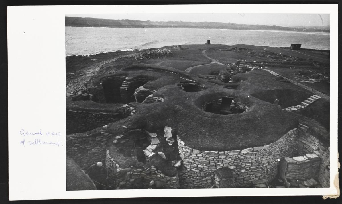 View of the settlement on South UIst.