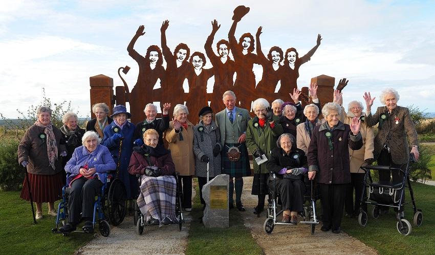 ing Charles, then Prince Charles, unveiling the SWLA memorial