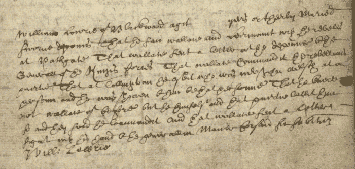 Excerpt taken from High Court Book of Adjournal, 1667 (National Records of Scotland, JC2/12 page 139).