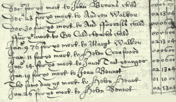 North Berwick kirk session minutes, 1675-76, (National Records of Scotland, CH2/285/4 page 472).