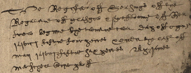 Extract from a register (National Records of Scotland, RS53/2 page 151).
