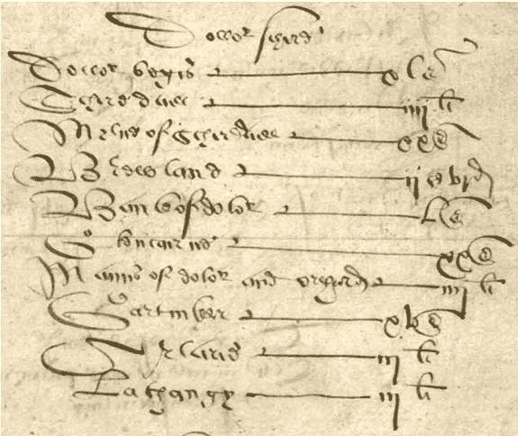 Dollar estate tax roll (National Records of Scotland, RH11/27/41, page 5).