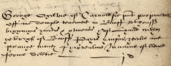 Image of a rental of Torphichen Regality Court register (National Records of Scotland, RH11/68/6 page 93).