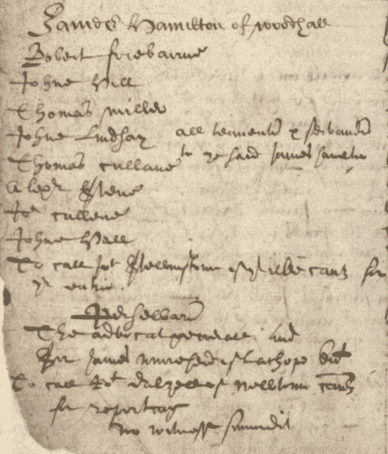 Image of an entry in the high court minute books, 1654 (National Records of Scotland, JC6/4 page 90).
