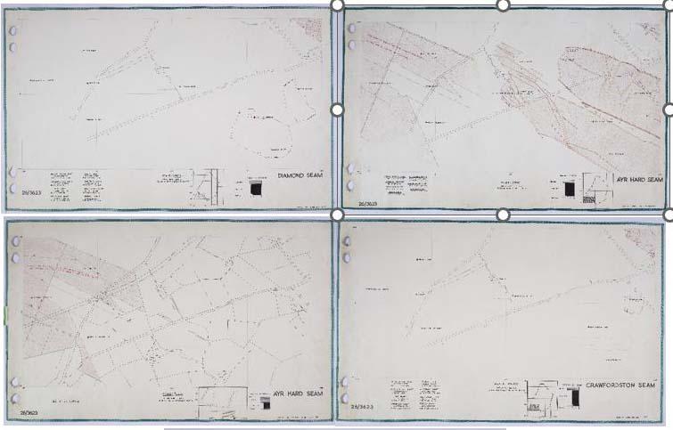 An image of four plans held under the reference RHP146000/38