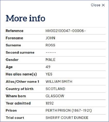 More info for John Ross