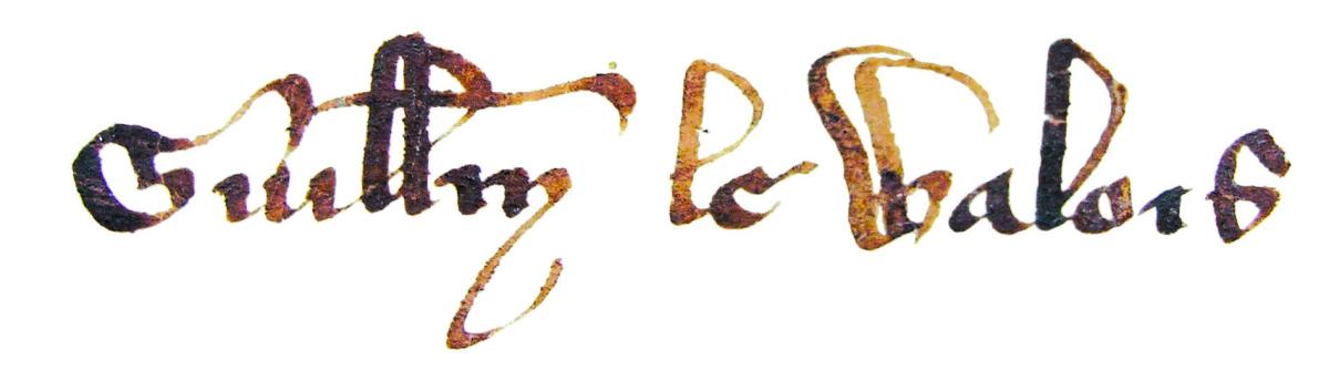 Signature of William Wallace