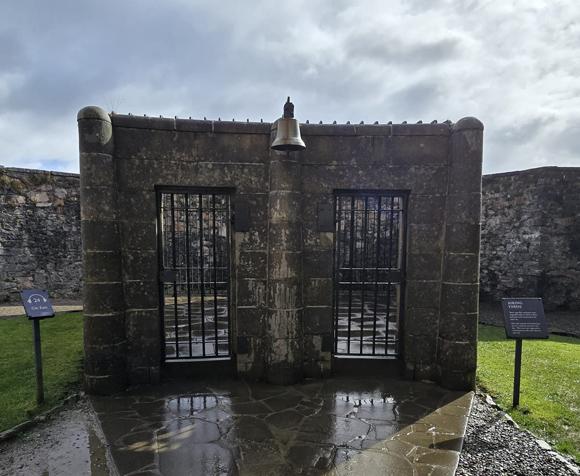 The Airing Yards. Image courtesy of Inveraray Jail