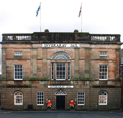 Inveraray Jail as it appears today. Image courtesy of Inveraray Jail