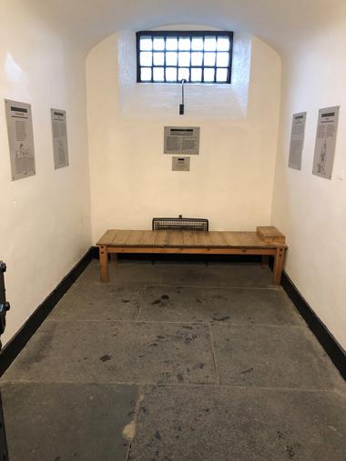 One of the Victorian jail cells. Image courtesy of Inveraray Jail