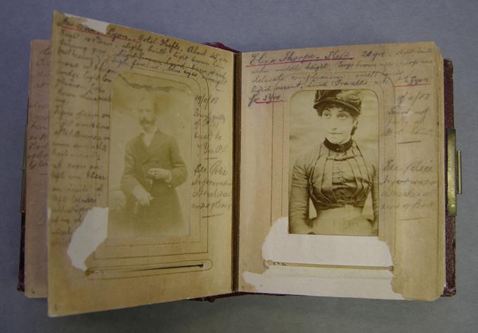 James Edward Lyon and Eliza Thorpe’s photographs from an album of accused men and women passing through Inveraray Jail, NRS, AD5/32