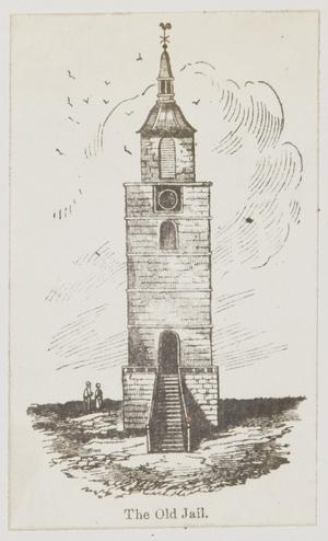 The High Tolbooth Credit: SC2423211 © Crown Copyright: HES (Records of the Ordnance Survey Archaeology Division, Edinburgh, Scotland). Illustration from 'Reminiscences of "Auld Ayr"', 1864