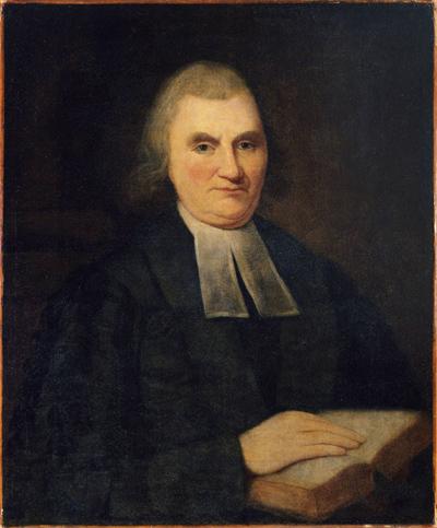 John Witherspoon, President of Princeton University (1768-94). Portrait by an unidentified American artist, after Charles Willson Peale.& Courtesy of Princeton University, gift of friends of the University (PP19)