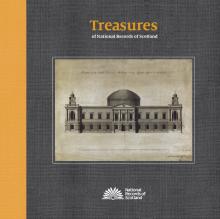 An image of the front cover of Treasures of National Records of Scotland