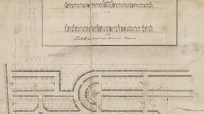 Detail of Telford's plan for Lochbay, Skye, 1791. Records of the British Fisheries Society, Crown copyright, National Records of Scotland, RHP11791