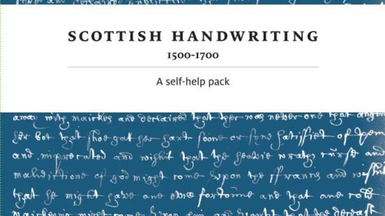 Scottish handwriting kit front cover