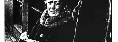 A photograph of Madame Doubtfire from The Aberdeen Evening Express, Saturday January 8 1994. Credit: DC Thomson & Co Ltd