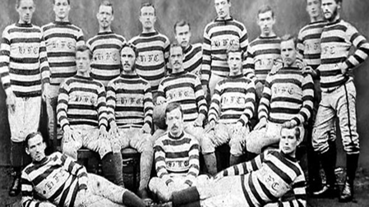 Hibernian FC team, 1876