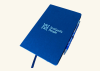 Notebook and pen in navy with the Scotland's People logo
