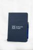 Notebook and pen in navy with the Scotland's People logo
